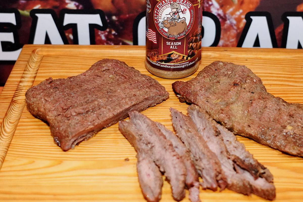 Seasoned Fajita Meat, Season All Seasoning from Cattleman's Brand Seasoning