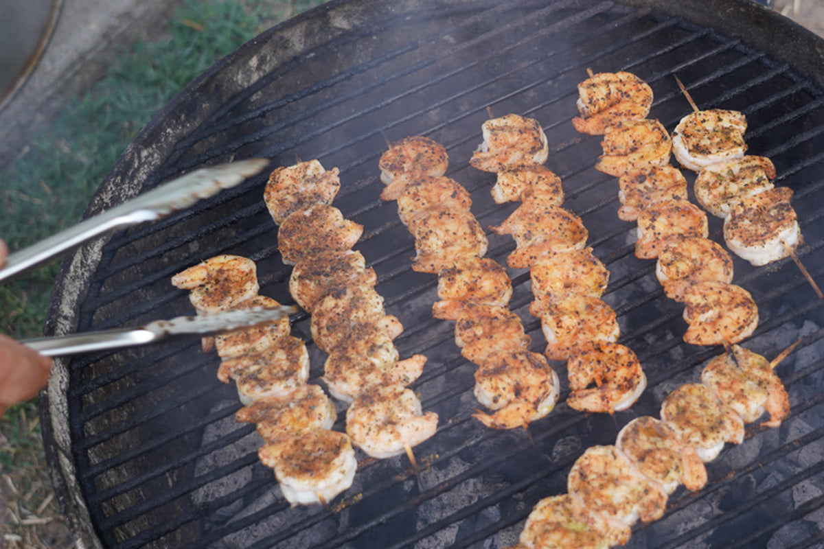 Zesty BBQ Shrimp with Seafood Seasoning from Cattleman's Brand Seasoning