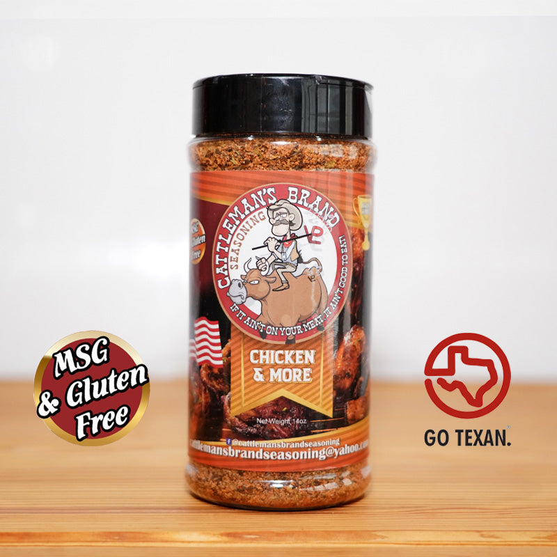 Cattleman’s Chicken & More Seasoning - Available in 8 oz. and 16 oz ...